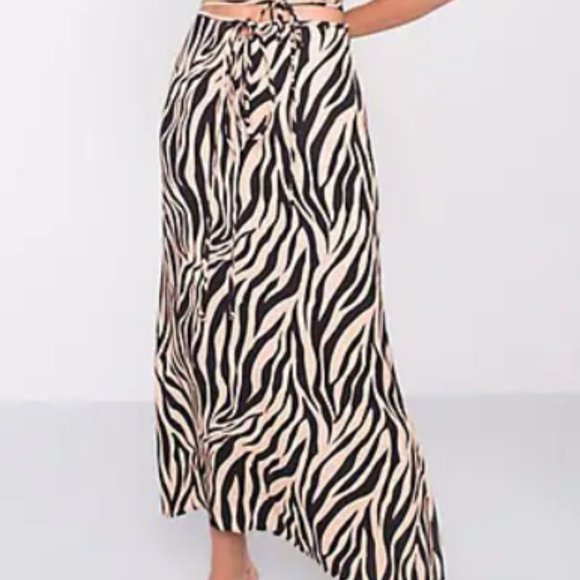 BSL women's animal printed maxi skirt - Picture 3 of 4